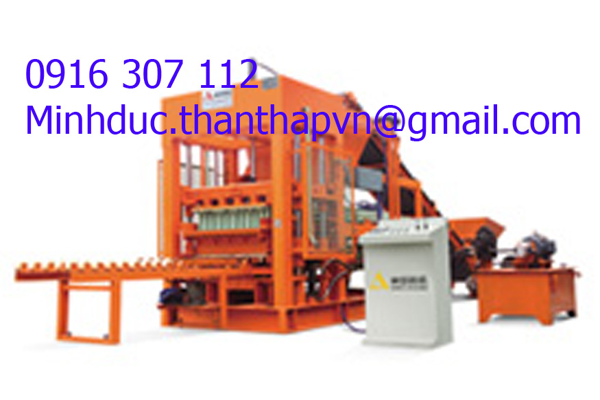 Máy sản xuất gạch ép rung thủy lực